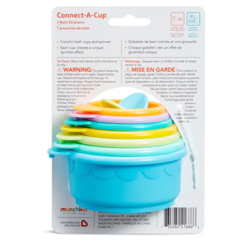 Connect-A-Cup Linking Bath Strainers 2