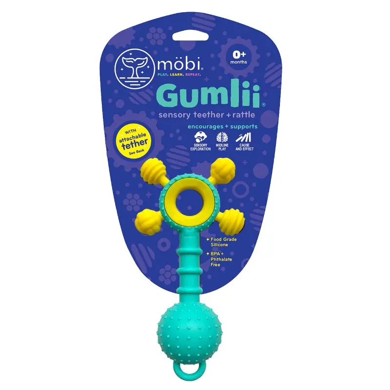 Gumlii Sensory Teether/Rattle 1