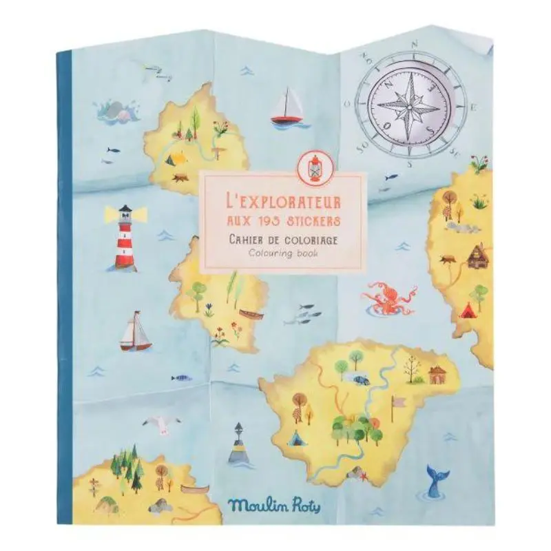The Explorer - Explorer Sticker And Colouring Book 1