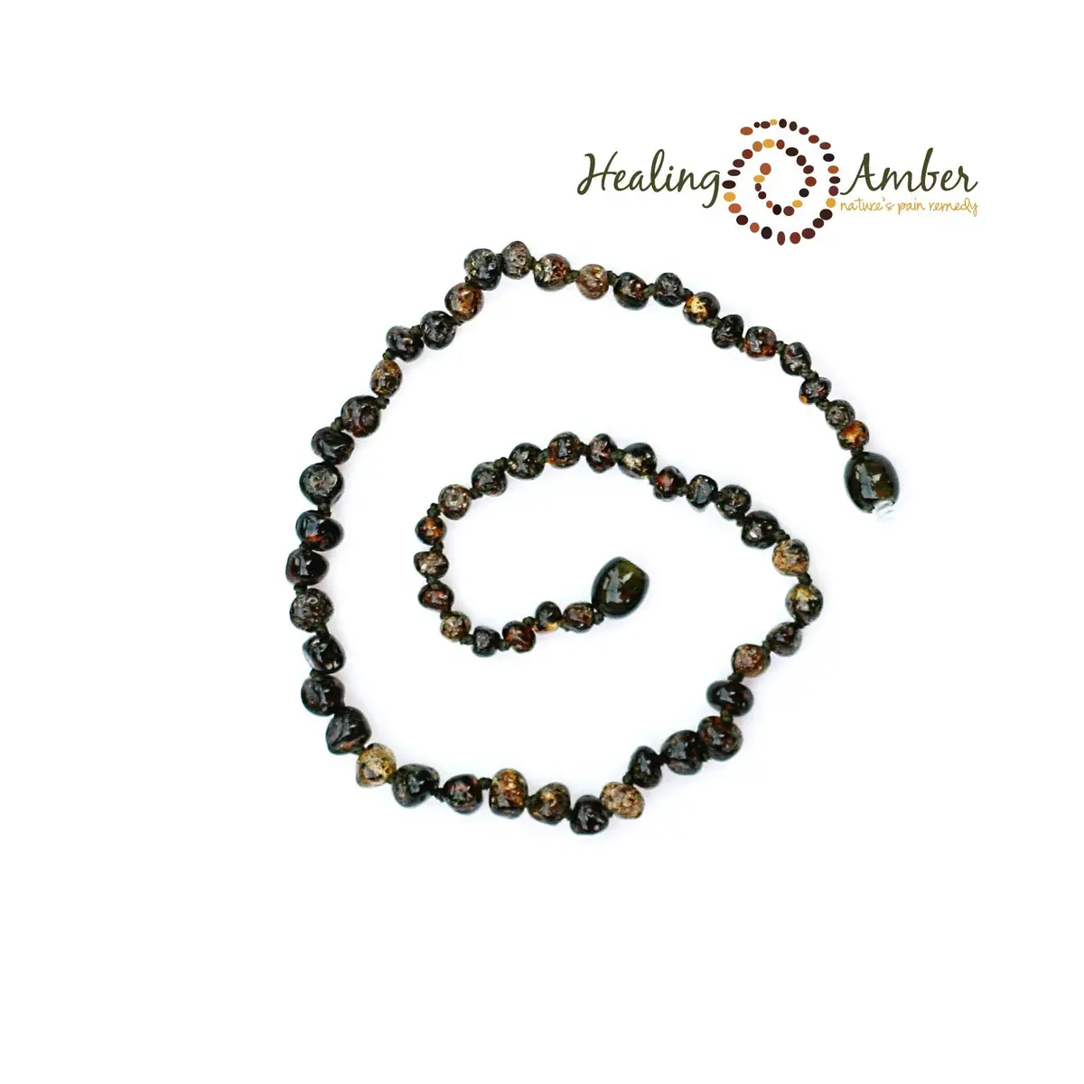 Baltic Amber Teething Necklace - 11 Inch 3