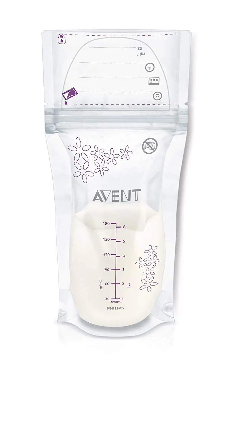 Breast Milk Storage Bags, 50Ct 1