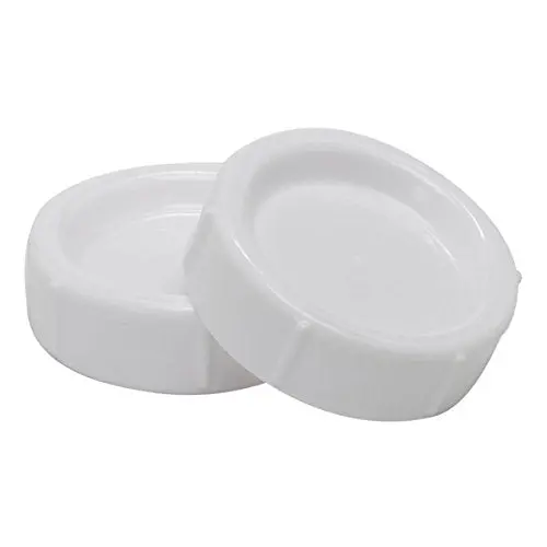 Wide Neck Storage Travel Caps Replacement - 2 Pack 1