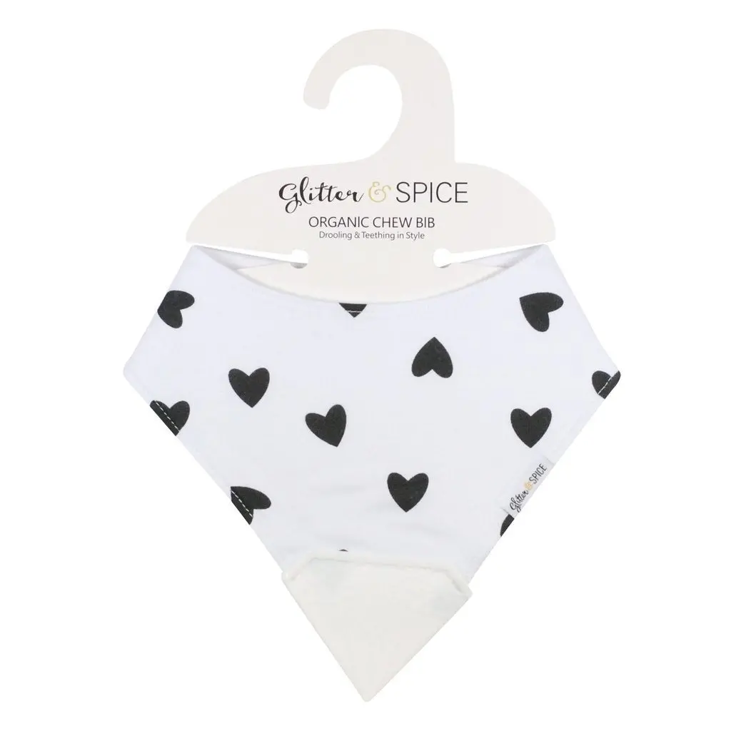 Organic Chew & Drool Bib 1