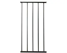 12.5 Inch Gate Extension Kit - Black 1