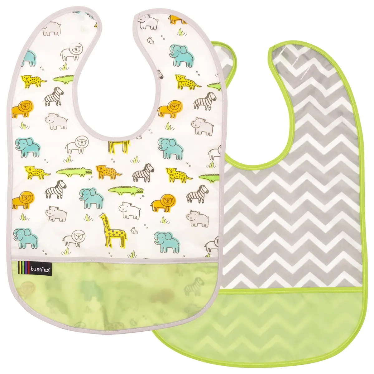 Waterproof Clean Bibs - 2 Pack 1