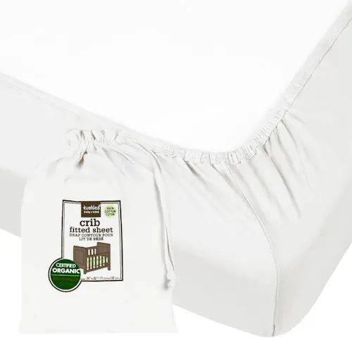 Organic Fitted Crib Sheet 1