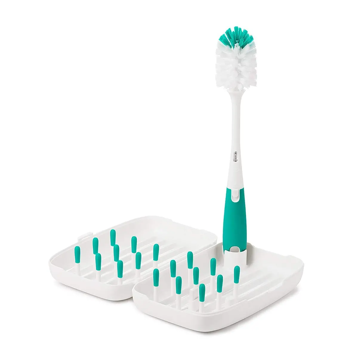 On-The-Go Drying Rack With Bottle Brush 1