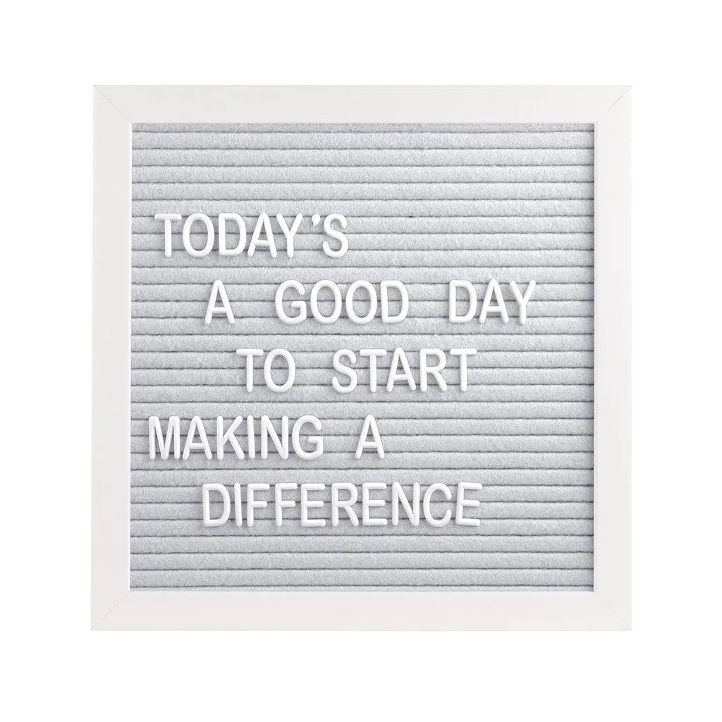 Letterboard Set - Grey 1