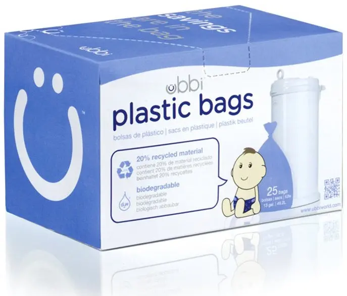 Ubbi - Biodegradeable Bags 25P 1