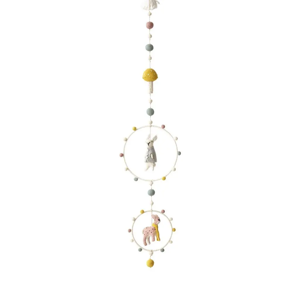 Animal Hoop Mobiles 1