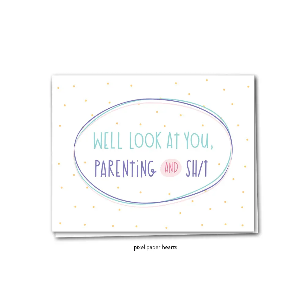 Card - Parenting & Sh!T 1