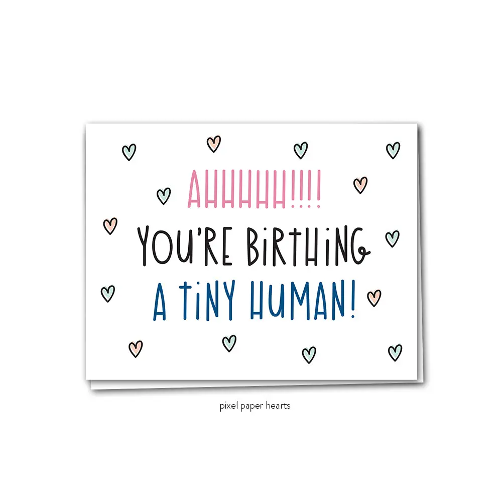 Card - Tiny Human 1