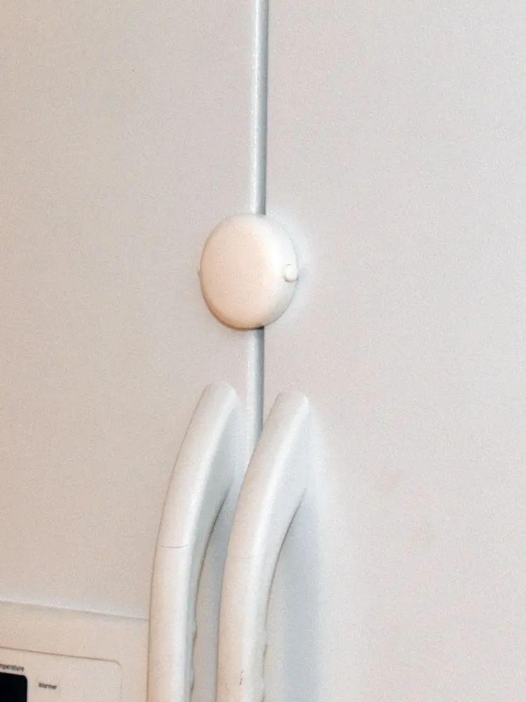 Adhesive Fridge Lock - White 1