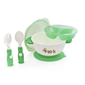 Stuck Feeding Bowl Set - Pink 1