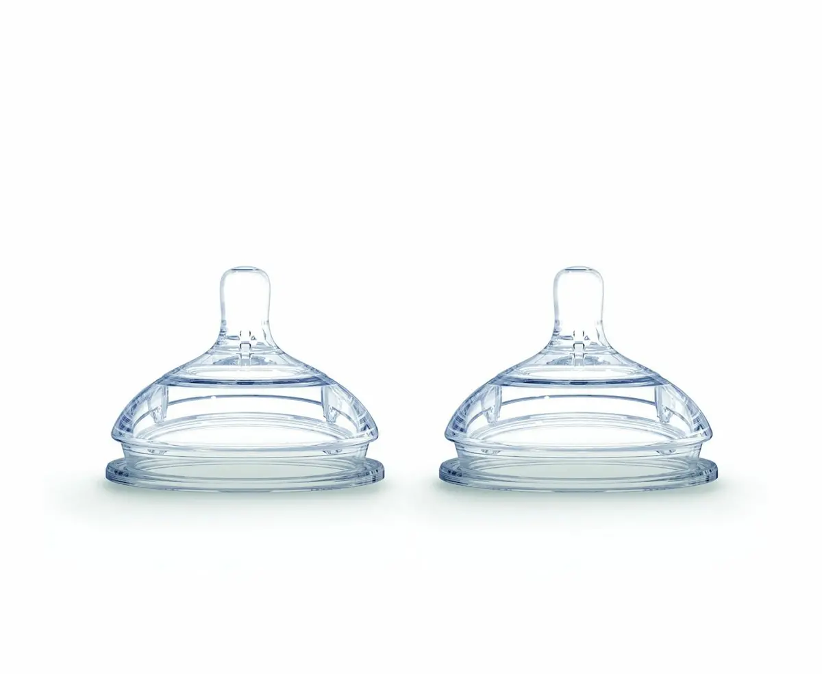 Silicone Nipple Slow Flow 0-3M Comotomo 1