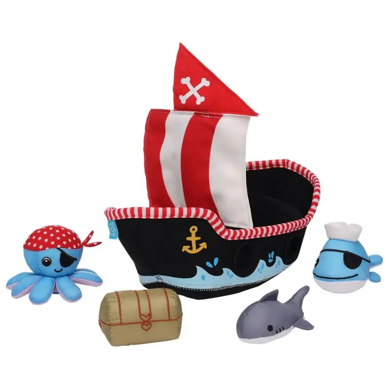 Pirate Ship Floating Fill N Spill Bath Toy 1