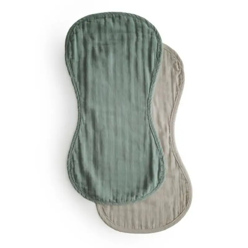 Muslin Burp Cloth Set - 2 Pack 1