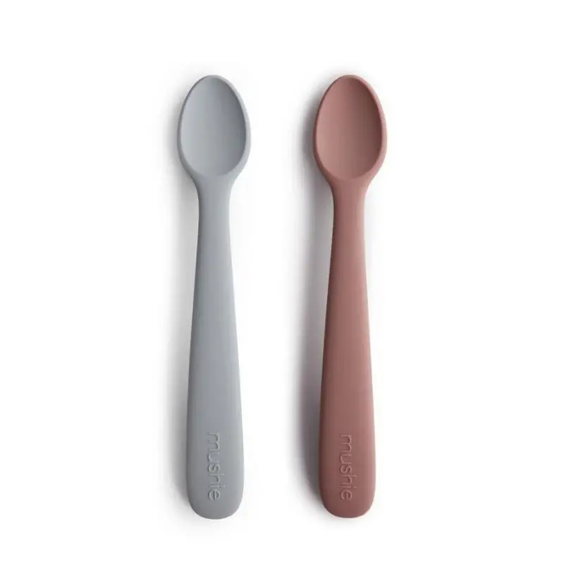 Silicone Feeding Spoons 2-Pack 1
