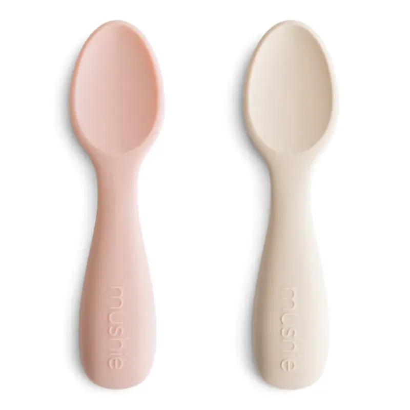 Silicone Toddler Starter Spoons 2-Pack 2