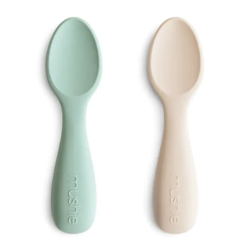 Silicone Toddler Starter Spoons 2-Pack 1