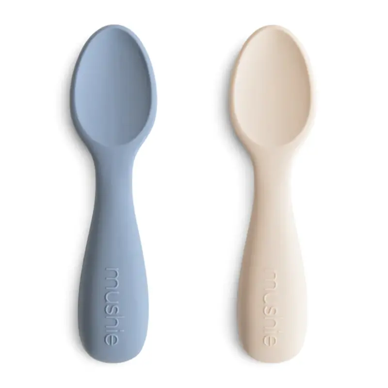 Silicone Toddler Starter Spoons 2-Pack 4