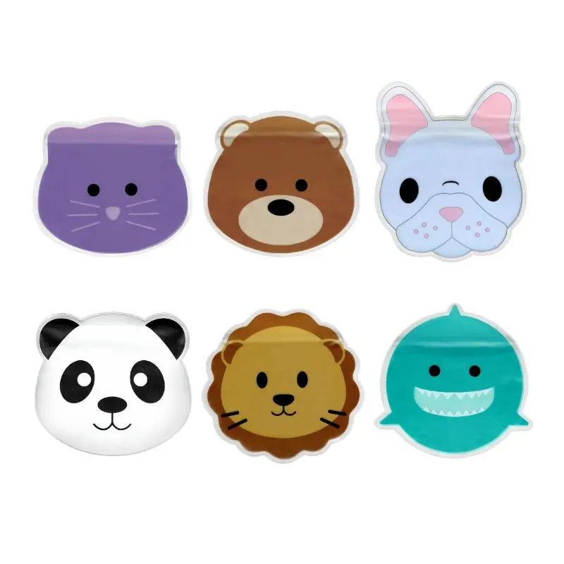 Reusable Animal Snack Bags - 6 Pack 1