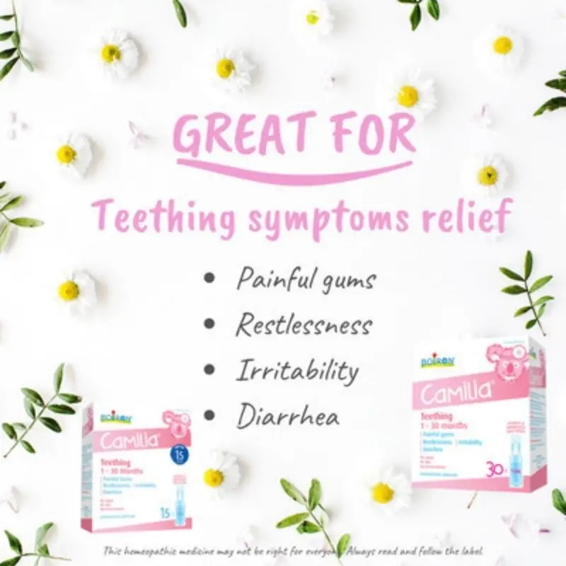 Camilia Relieves Teething Symptoms 2