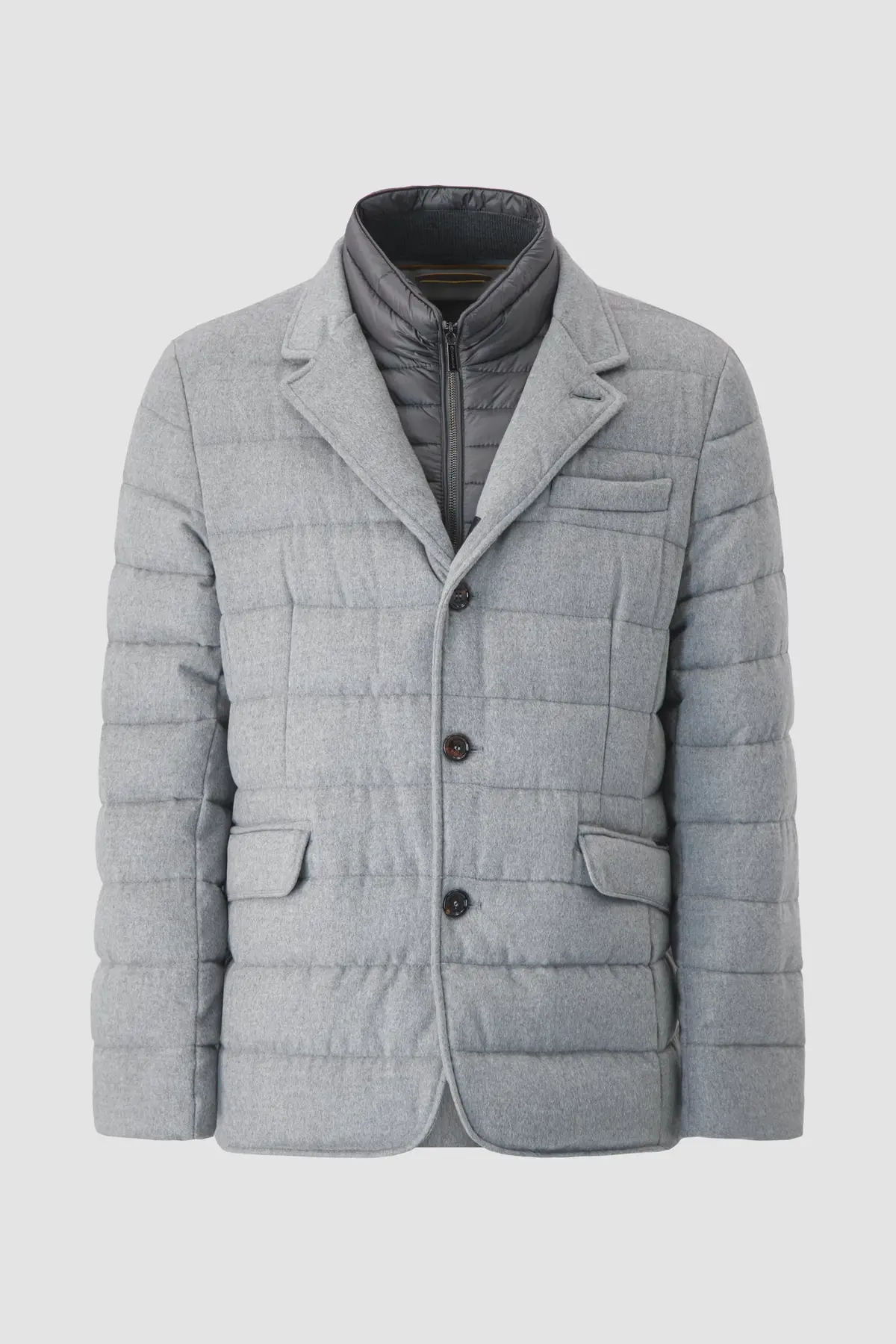 Moorer Grey Nomos-Ls9 Jacket 1