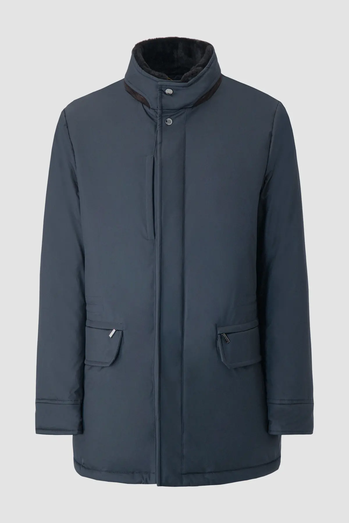 Moorer Dark Blue Bernier-Ads Jacket 1