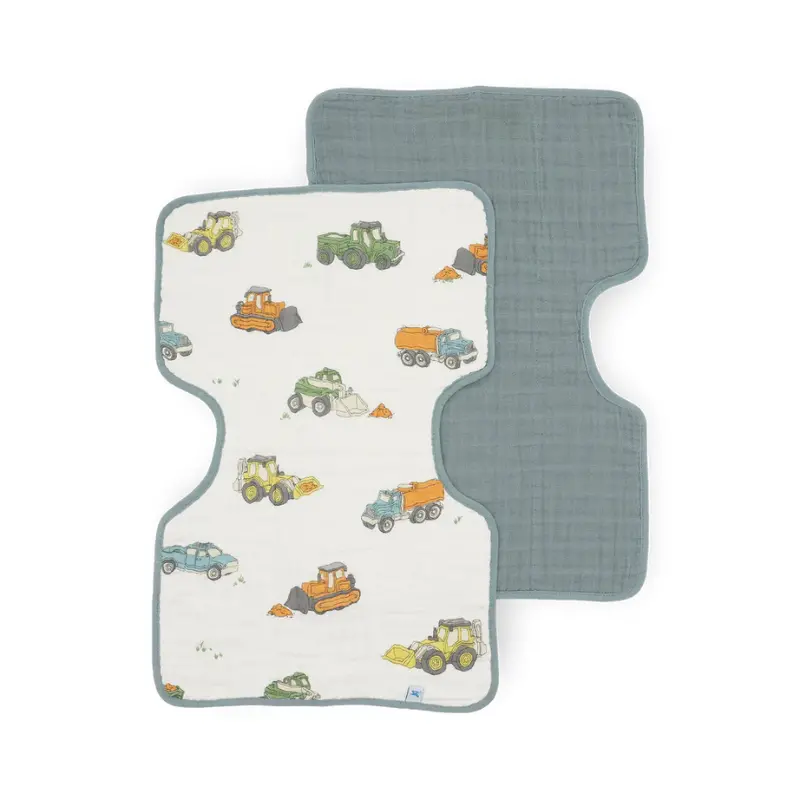 Cotton Muslin Burp Cloth - 2 - Pack 17