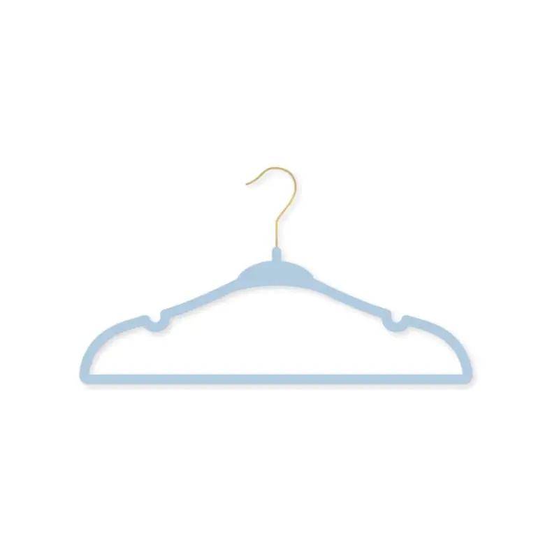 Hangers With Gold Hook - 10 Pack 1