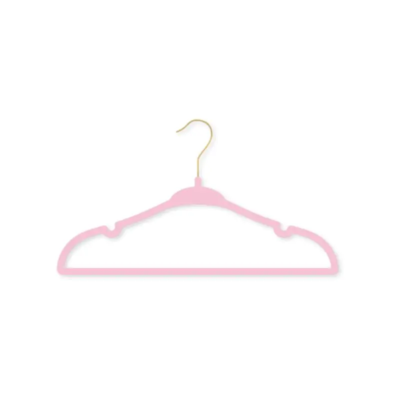 Hangers With Gold Hook - 10 Pack 2
