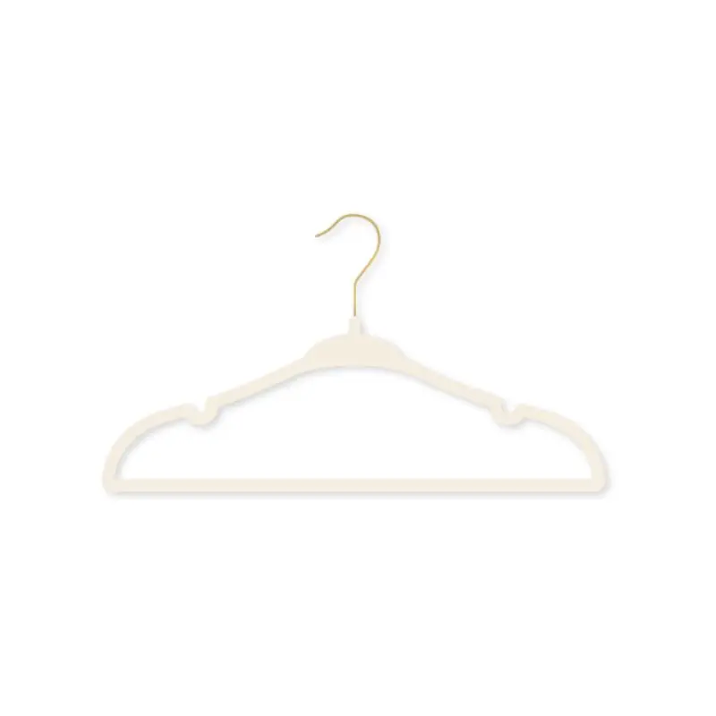 Hangers With Gold Hook - 10 Pack 3