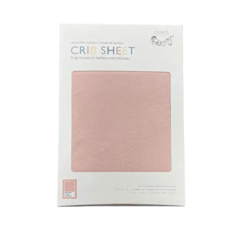 Bamboo Jersey Fitted Crib Sheet 1