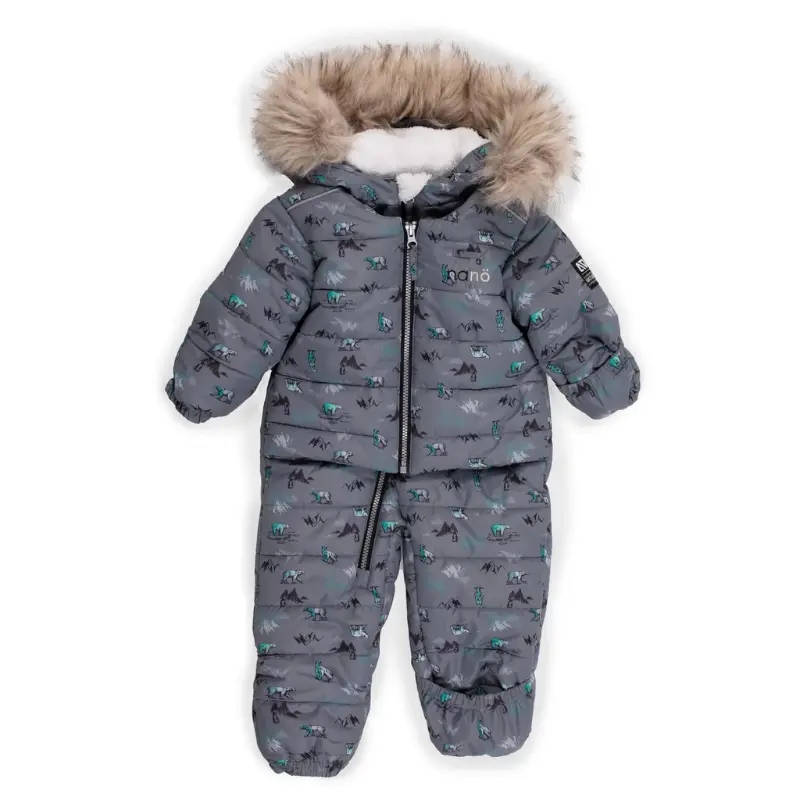 Nanofiber One-Piece Baby Snowsuit - Image 3