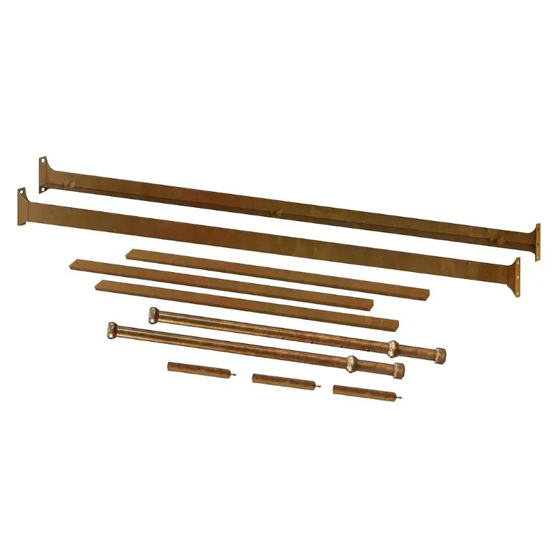 Twin Size Bed Conversion Kit For Winston Mini Crib - Vintage Gold 1