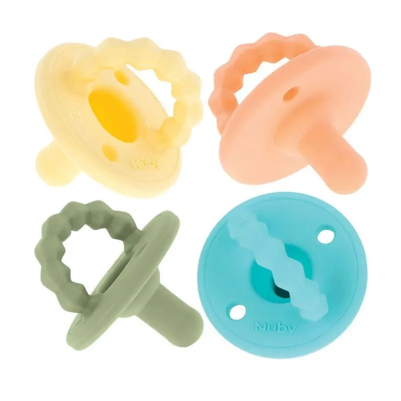 Softees Pacifier And Teether Set - 4 Pack 1
