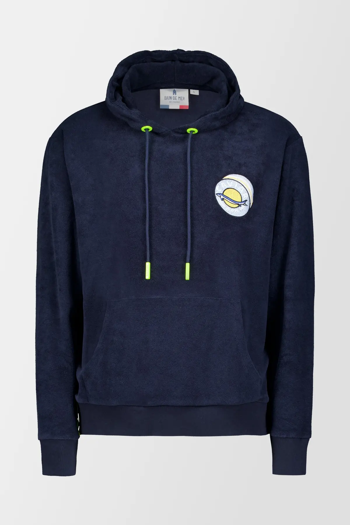 Bain De Mer Navy Azul Por Favor Hoodie 1