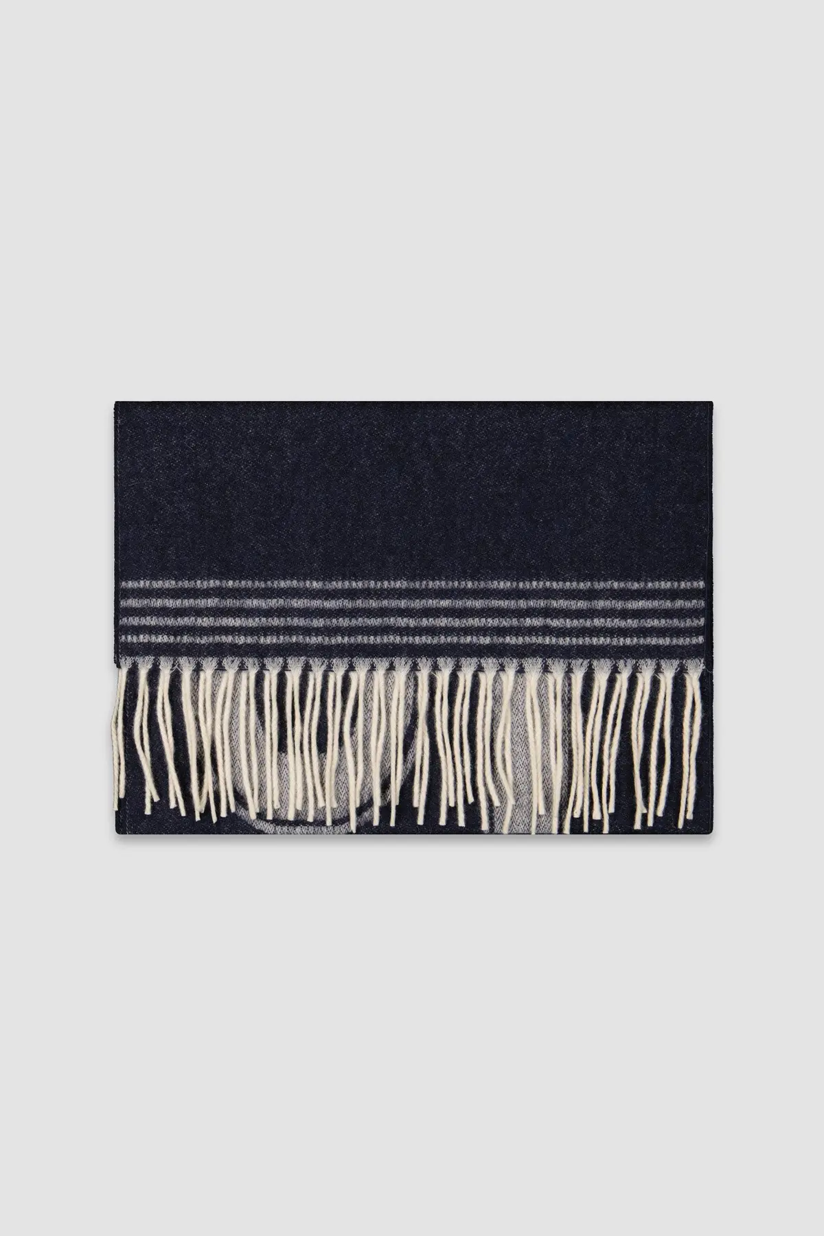 Kiton Blue Scarf 2
