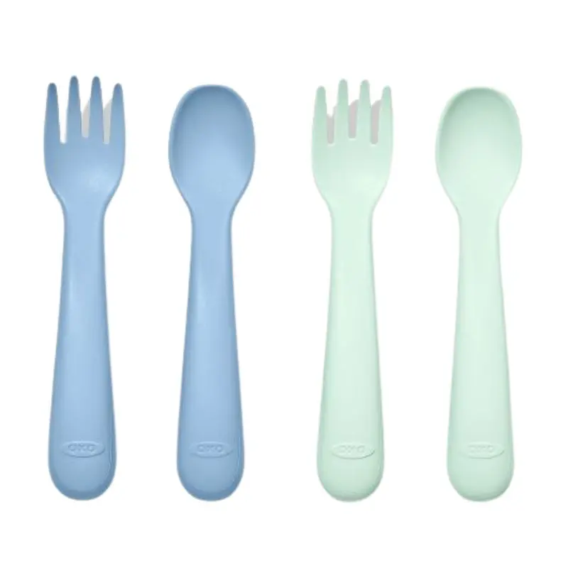 Plastic Fork & Spoon Set 2