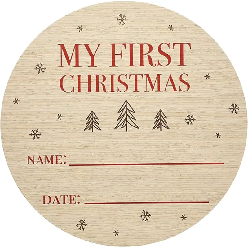 My First Christmas Photo Prop 1