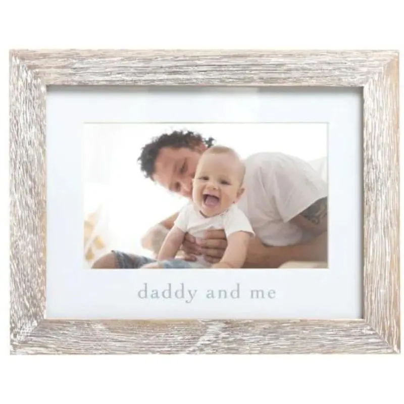 Daddy & Me Rustic Photo Frame 1