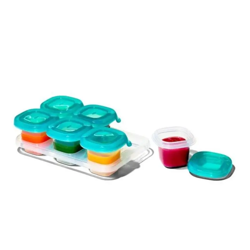 Baby Blocks Silicone Freezer Storage Containers 1