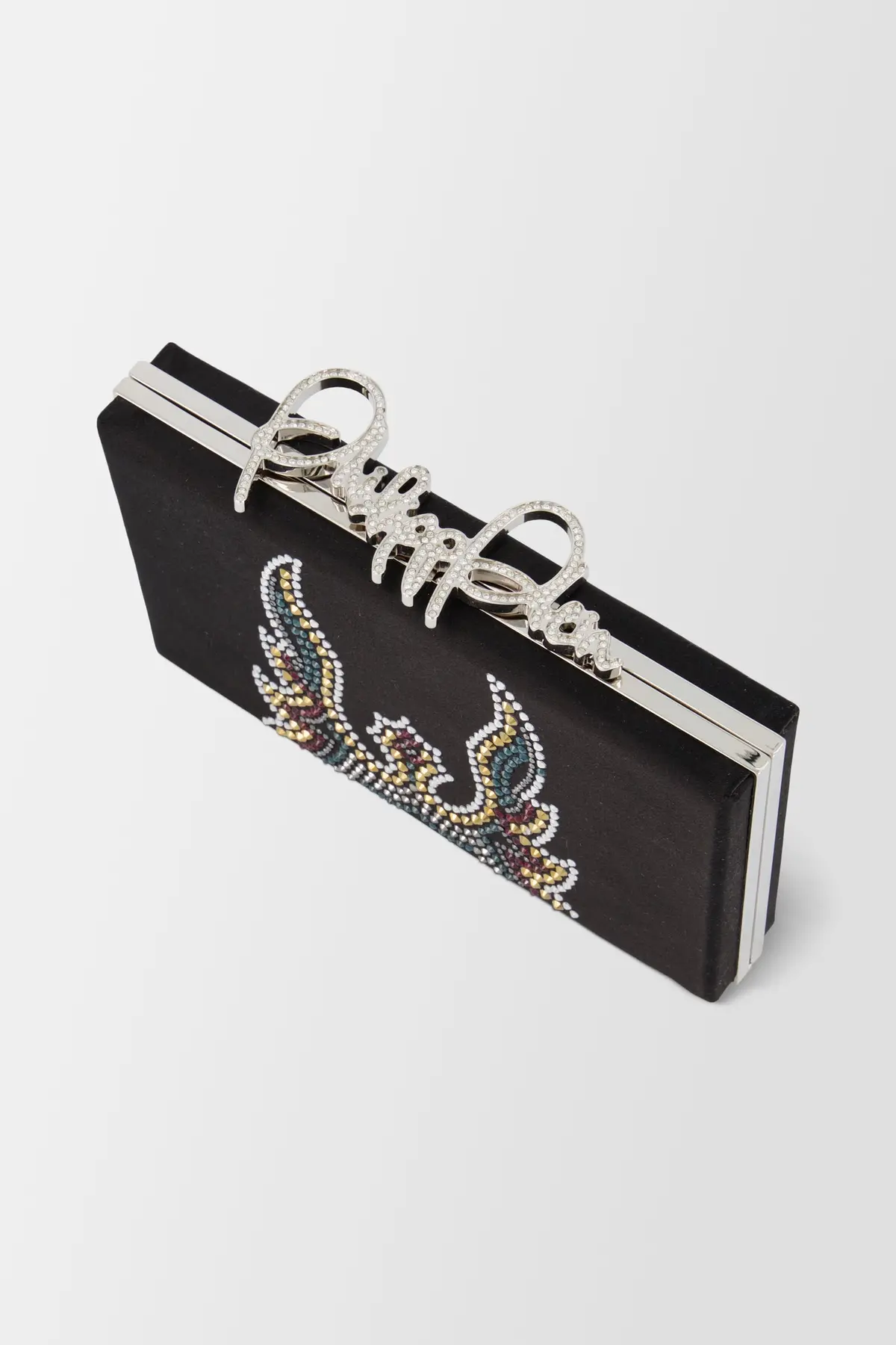 Philipp Plein Black Signature Clutch 1
