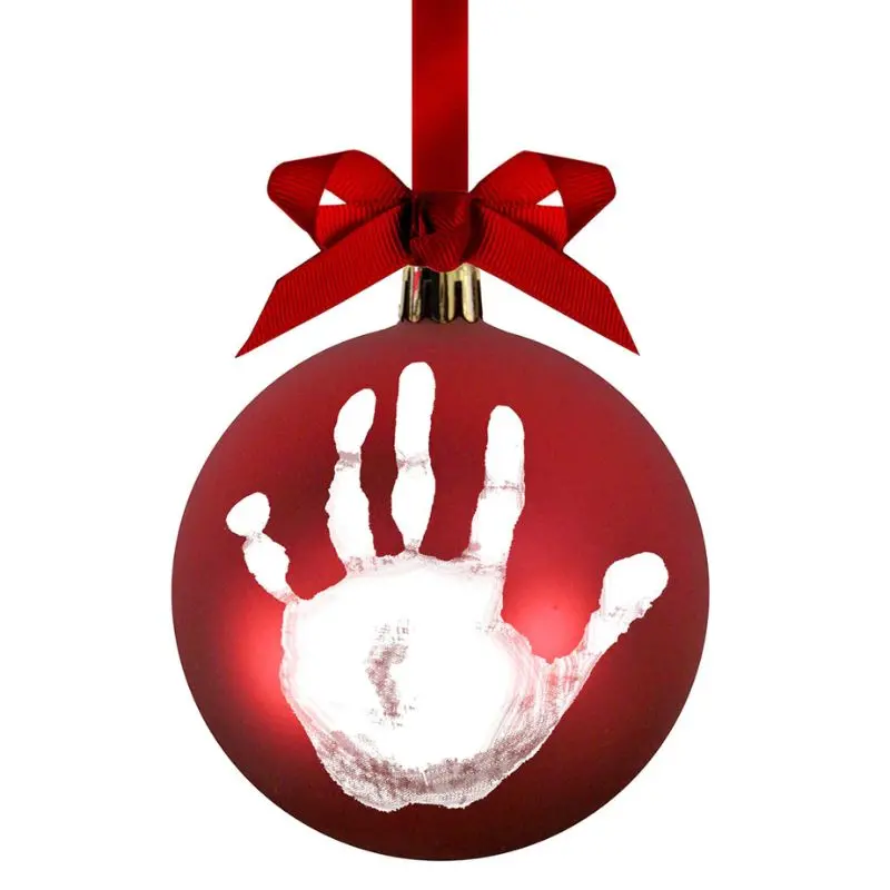Babyprints Christmas Ball Ornament 1