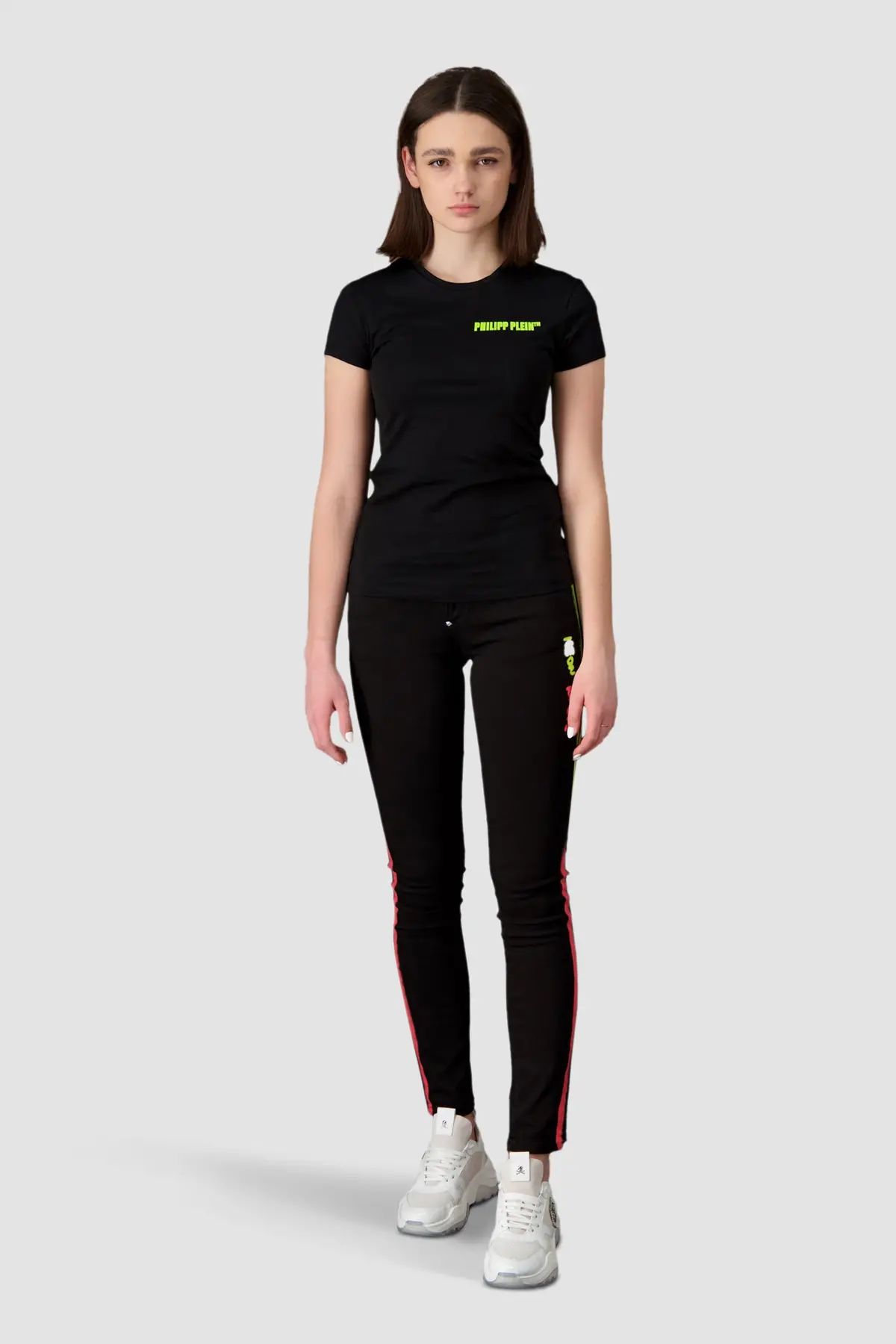Philipp Plein Black Round Neck Plein T-Shirt 1