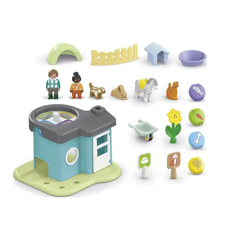 Animal Home With Treat Dispenser 1
