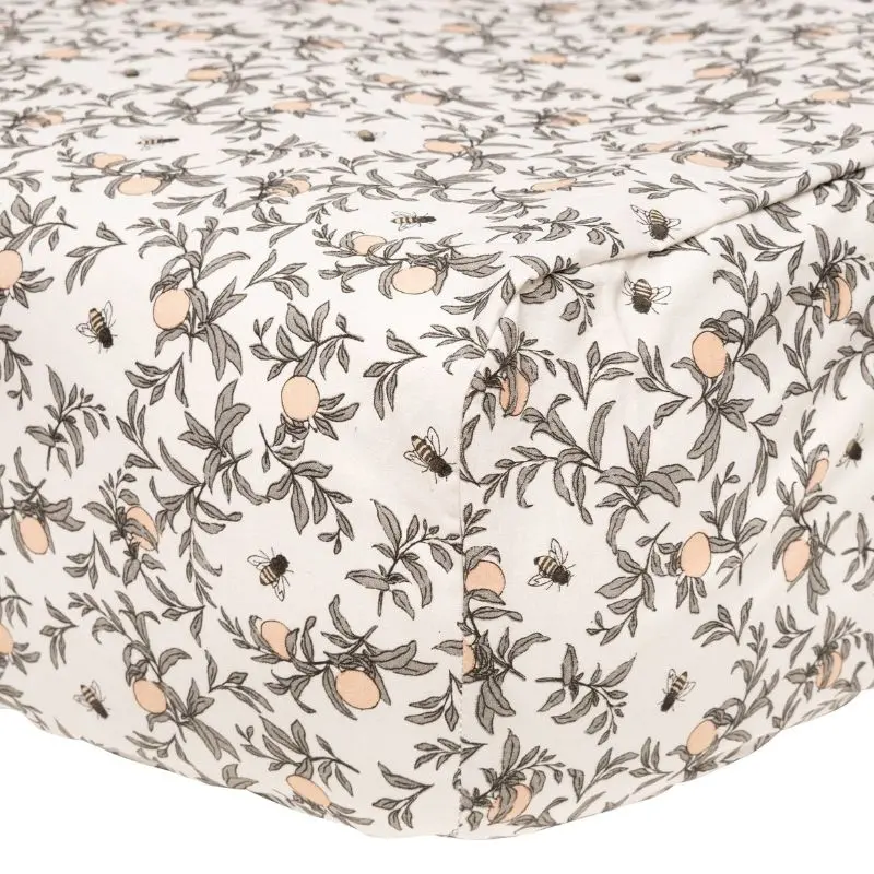 Cotton Fitted Crib Sheet 1