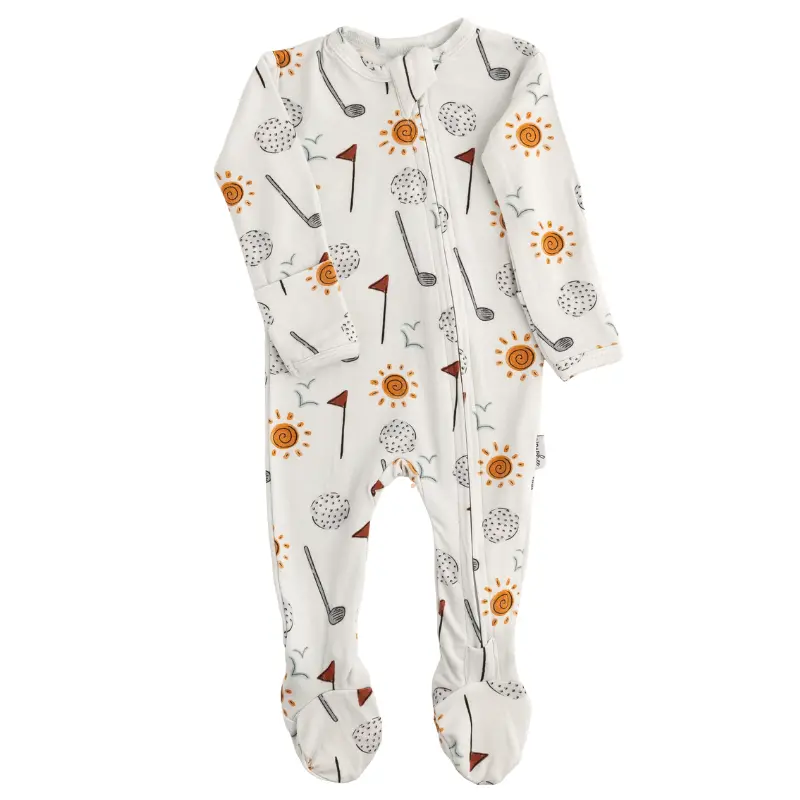 Bamboo Footed Sleepers - Spring Collection 10