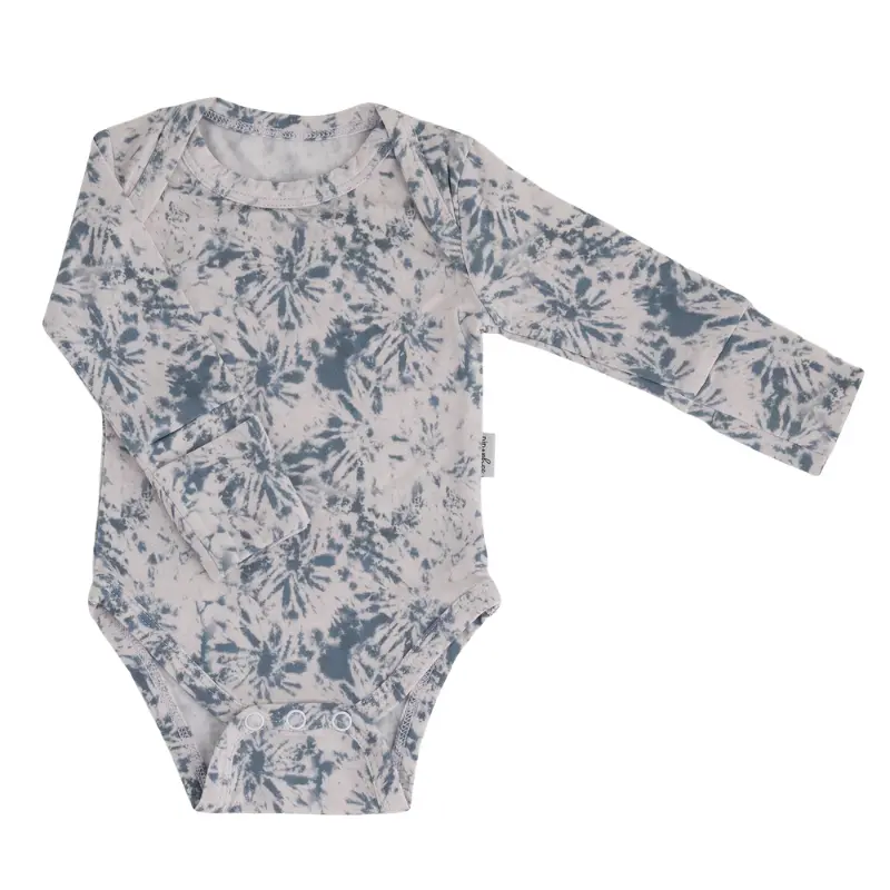 Soft Bamboo Long Sleeve Bodysuit with Playful Prints - Image 13